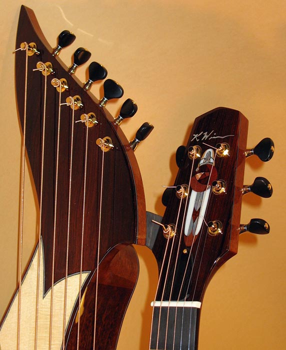 Kathy Wingert Harp Guitar #1