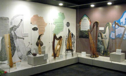 Museum of Making Music Harp Exhibit