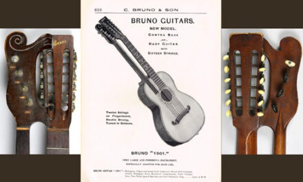 12-String Guitar, Meet the 1901 Harp Guitar