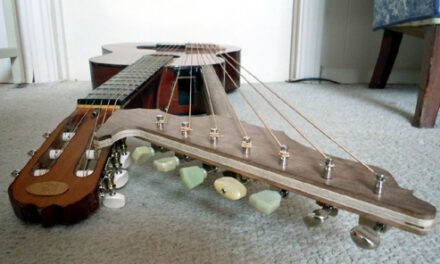 Kinloch Builds a Harp Guitar…