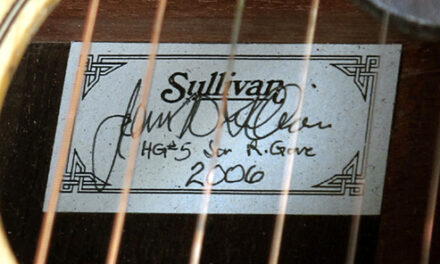 John Sullivan’s Final Harp Guitar
