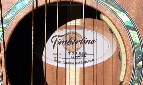 Announcing the new Timberline Harp Guitar
