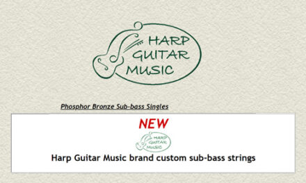 New Harp Guitar Music Sub-Bass String Line is In Stock!
