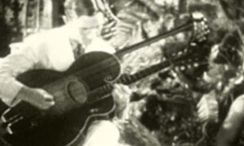 Eddie Peabody in Hula Heaven: Plectrum Harp Guitar Excerpt