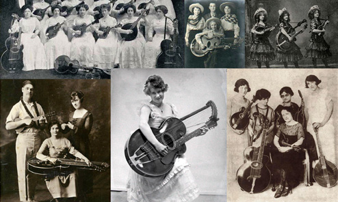 Women in Harp Guitar History: Gibson Gals