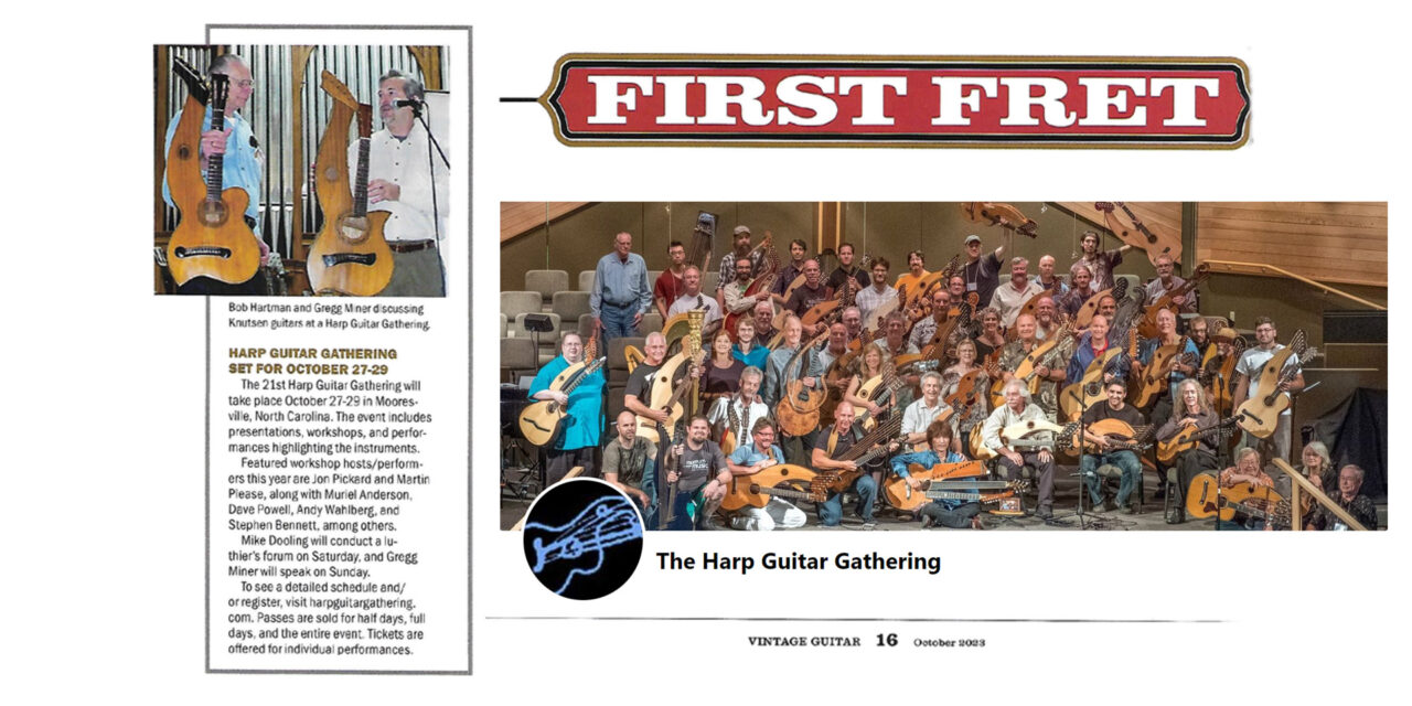 October Harp Guitar Gathering in Mooresville, NC