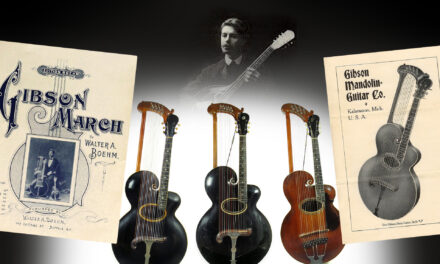 Walter A. Boehm & the Gibson Harp Guitar