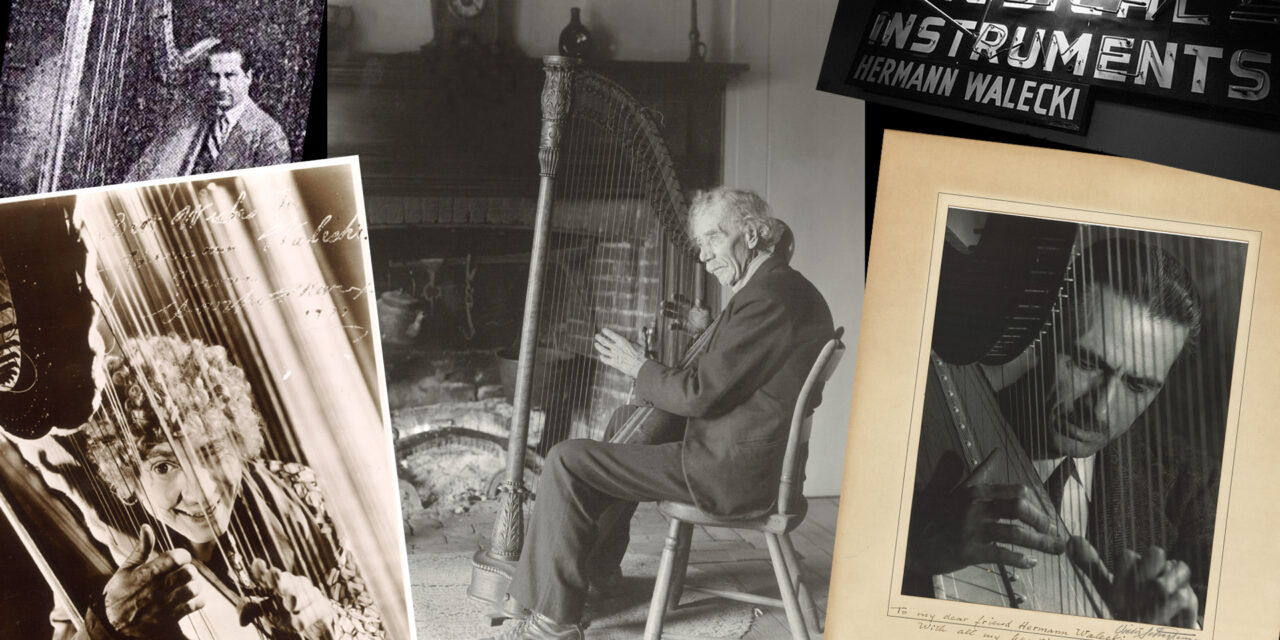 Hermann Walecki’s Hollywood Harp World