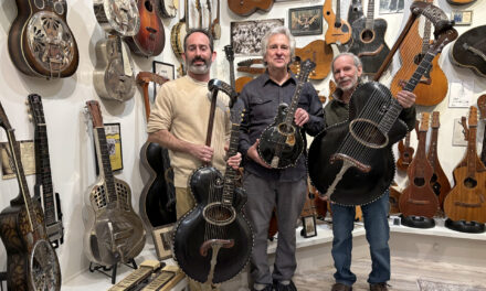 Ringing in the Harp Guitar New Year with Rope!