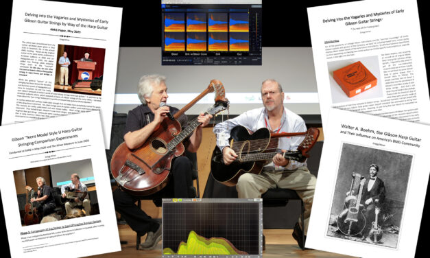 Gibson Harp Guitar String Studies