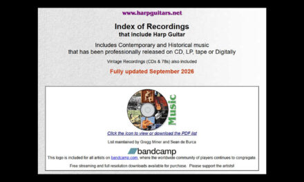 Index of Harp Guitar Recordings